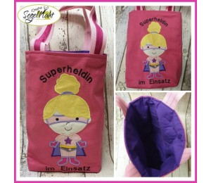 Stickserie - Kleine Superhelden Appli